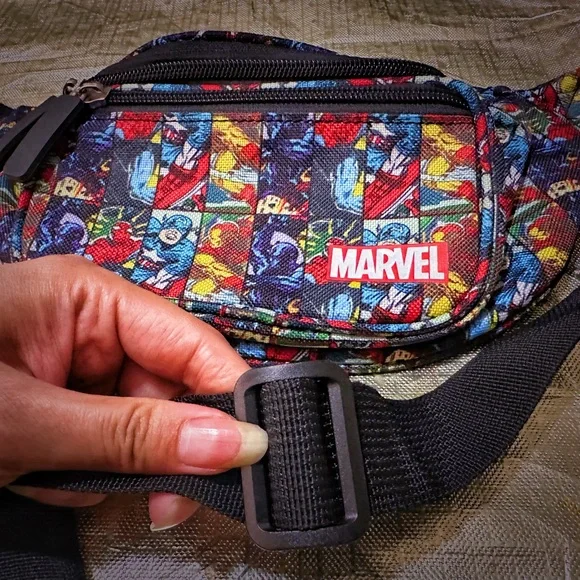 Y2K Marvel Multicolor Graphic Belt Bag ❌60% OFF SALE❌ new with out tags - Picture 10 of 13